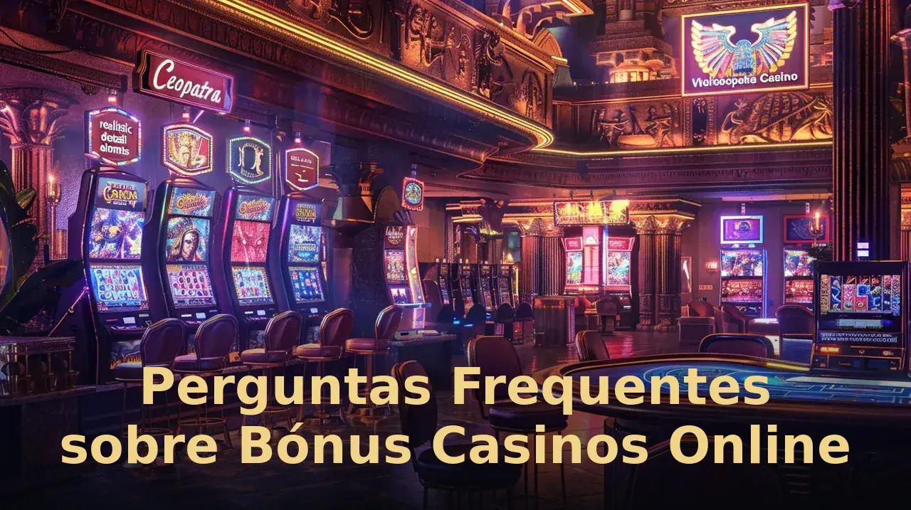 Perguntas Frequentes sobre Bónus Casinos Online